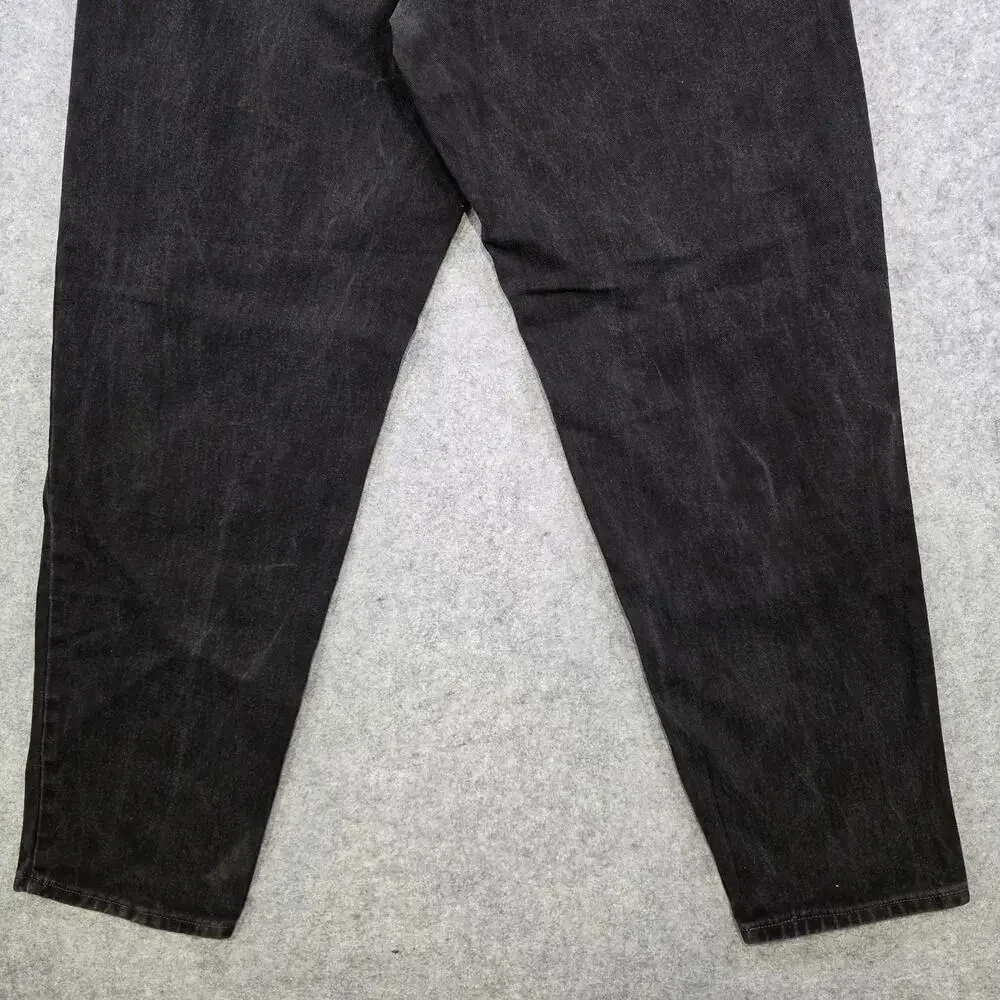 Vintage 90s‎ Levis 560 Jeans Mens 38x34 Black Denim Loose Fit Tapered Made USA